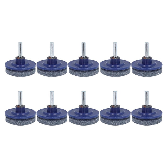 10PCS Grass Trimmer Blade Sharpener Single Layer Wear Resistant Grass Cutter Sharpener Grass Trimmer Strimmer Grinding Sharpening Tools