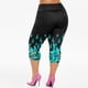 thumbnail image 2 of Gibobby Leggings para moda para mujer para talla granpara, mallas con adornos para encaje, Jeggings, pantalones vaqueros elásticos de cintura alta, pantalones capri（Glauco， XXXXL), 2 of 4