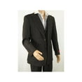 thumbnail image 6 of Men Denim Suit Royal Diamond 3 Piece vested Wide Leg Pleated Pants Den2 black, 6 of 12