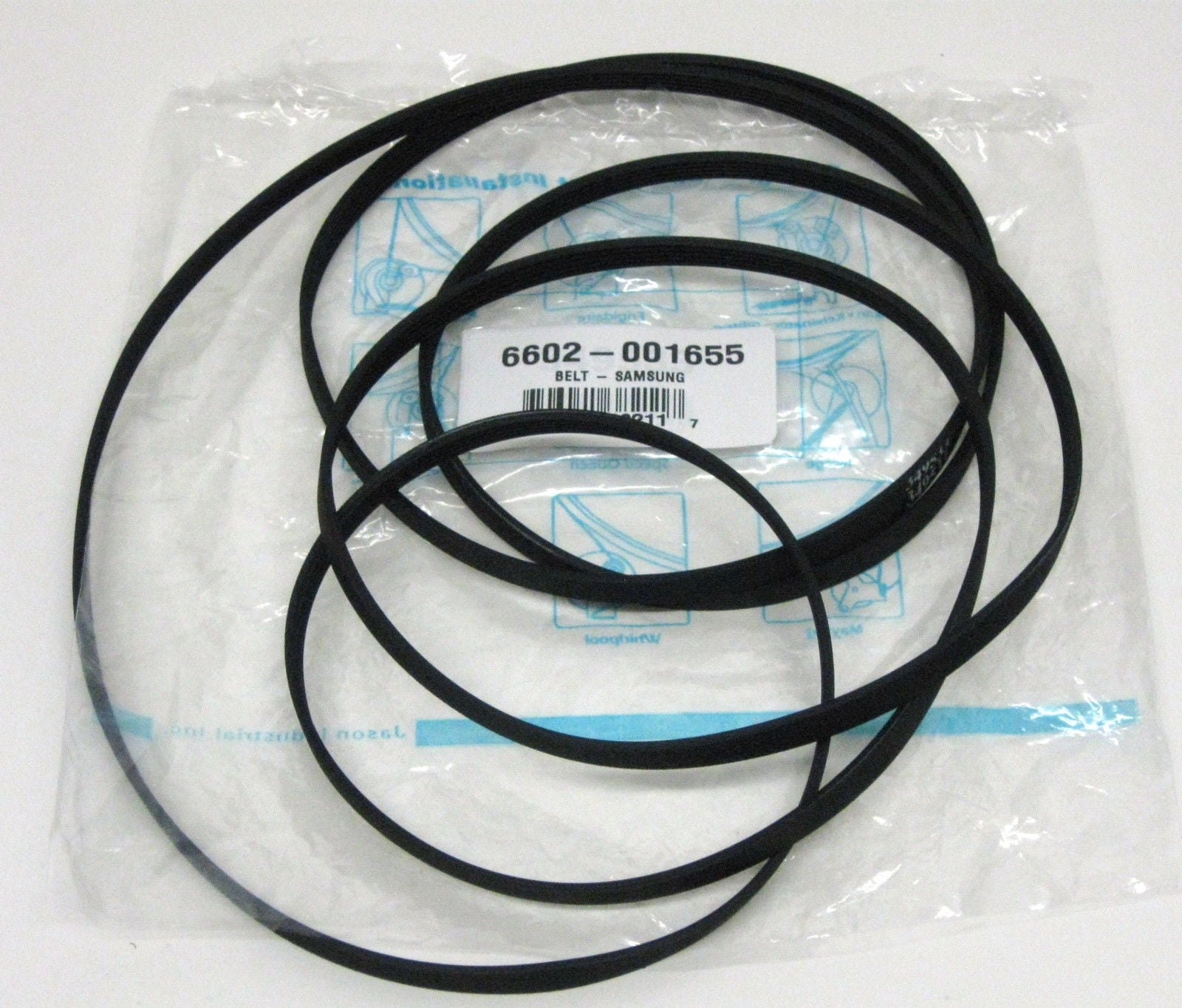 Black for sale online Samsung 6602-001655 Dryer Drum Belt