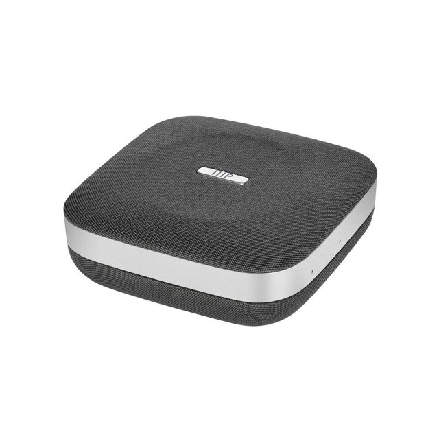 Monoprice All‑in‑One Conference Room Speakerphone Dock Compact Bluetooth Wireless Omnidirectional Microphone Conference Speaker for Home Officce For Teams and Zoom