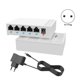 thumbnail image 2 of 5 Port 1000Mbps Network Ethernet Switch for Office Home EU Plug, 2 of 5