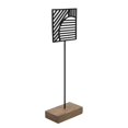 thumbnail image 1 of 21" Abstrait TABLE Déco, Noir, 1 of 2