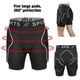 thumbnail image 3 of Pantalones protectores de cadera Pantalones cortos flexibles con acolchado en el trasero Equipo protector acolchado de cadera METRO, 3 of 8