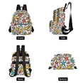 thumbnail image 4 of FORMRS Mini Backpack Purse for Women Travel Daypack Casual Shoulder Bag, Colorful Stars, 4 of 7