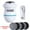 with heads 6, variant on Electric Callus Remover for Foot - USB-Rechargeable Electric Callus Remover for Feet with Built-in Vacuum Removes Dead Skin, Portable Electric Foot File