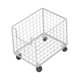 thumbnail image 3 of Cesta organizadora debajo del escritorio, carrito de almacenamiento utilitario, cajón único, decoración, archivador rodante con ruedas para bolso de Blanco, 3 of 8