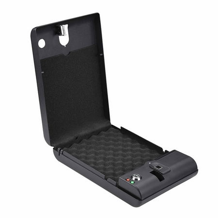 Yescom Electronic Gun Safe Security Box Fingerprint Lock Cable Cash Pistol Car Home