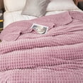 thumbnail image 6 of Xuniizn Soft Blankets, Throw Blanket for Couch, Flannel Sherpa Blanket Fleece Blanket for Adults, Cozy, Plush, Thicken, Reversible, Machine Washable, Purple, 6 of 7