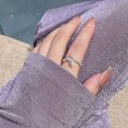 thumbnail image 4 of HOOUN Creative Snake Ring Fashion Animal Finger Ring Opening Tail Ring Jewelry@, 4 of 5