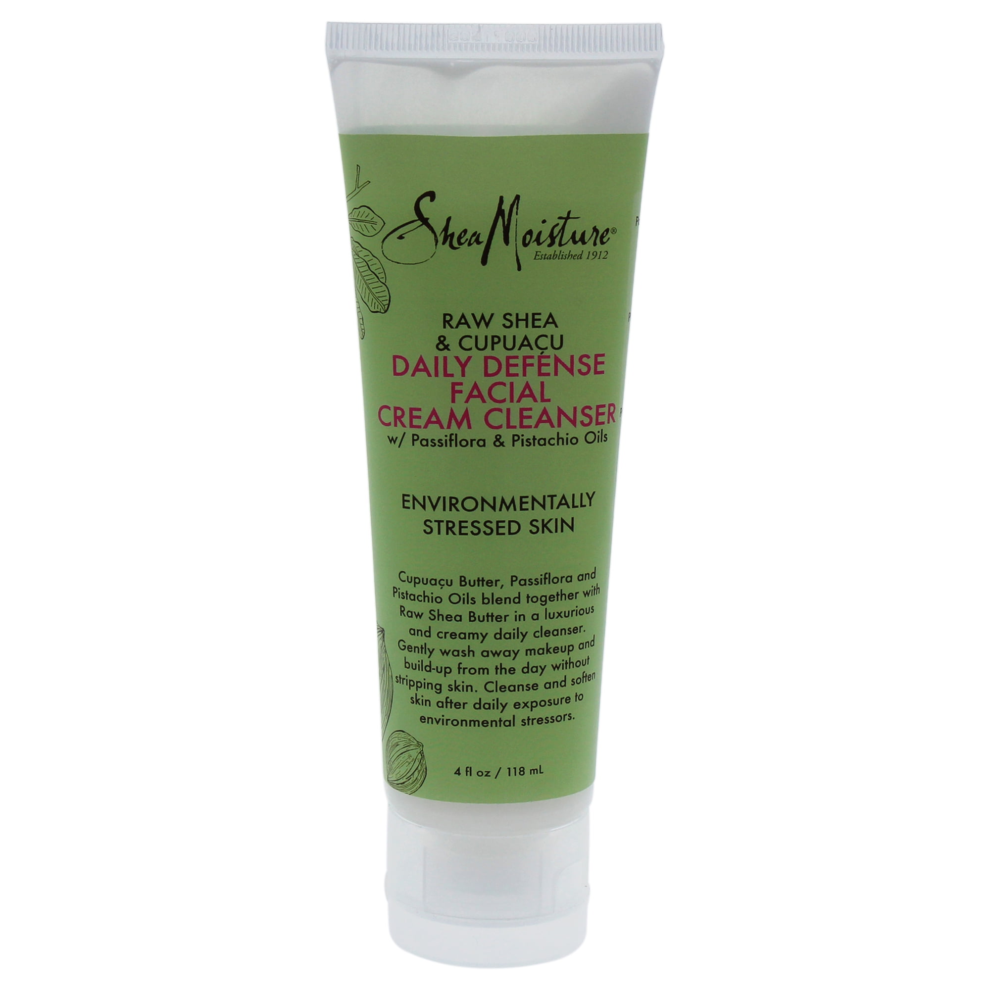 Raw Shea and Cupuacu Daily Defense Facial Cream Cleanser by Shea