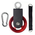 thumbnail image 1 of For Rope Or Cable Pulley System Hanging Strap Fitness Training Nylon Wheels, 1 of 11