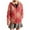 Pink, variant on Uaswgudfs Women's Black White Plaid Printed Hooded Zip-Up Jacket, Long Sleeve Casual Coat with Pockets Drawstring - Trendy Daily & Winter Outerwear Black L