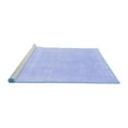 thumbnail image 2 of Ahgly Company Machine Washable Indoor Rectangle Abstract Blue Modern Area Rugs, 6' x 9', 2 of 4