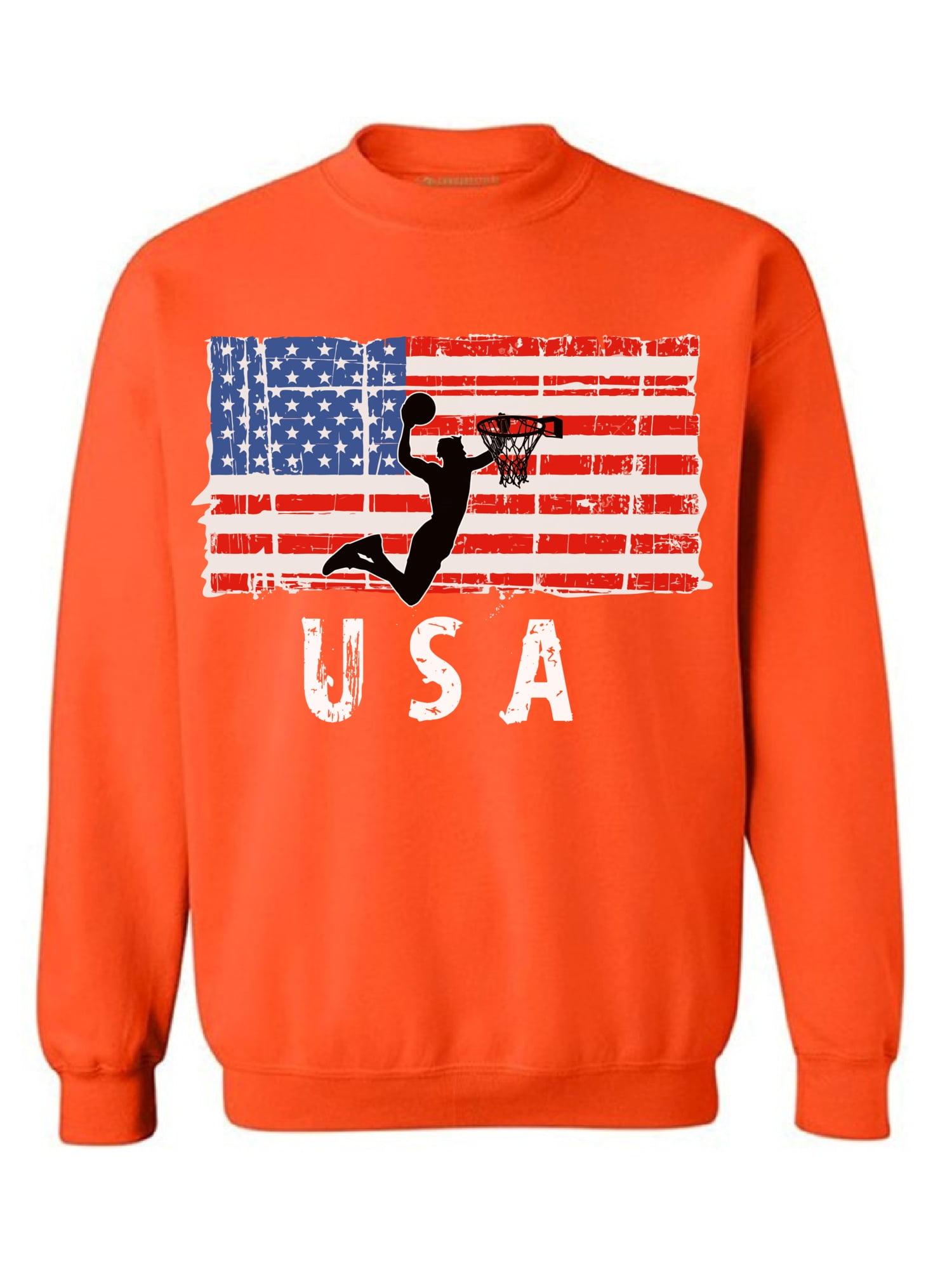 vintage usa basketball sweatshirt