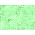 thumbnail image 1 of Ahgly Company Indoor Rectangle Abstract Emerald Green Modern Area Rugs, 5' x 7', 1 of 4