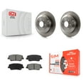 thumbnail image 1 of Transit Auto Rear Disc Brake Rotors and Semi-Metallic Pads Kit for Car 2009-2011 Kia Borrego K8S-101918, 1 of 11