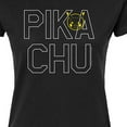 thumbnail image 3 of Pokémon - Pika Blocks - Juniors Fitted Graphic T-Shirt, 3 of 5