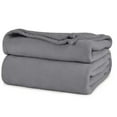 thumbnail image 5 of BHM Collection Light Weight Fleece Blankets 2 PK, 5 of 7