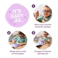 thumbnail image 6 of Melissa & Doug Sticker WOW!™ 24-Page Activity Pad and Sticker Stamper, 300 Stickers, Arts and Crafts Fidget Toy Collectible Character – Ice Cream - FSC Certified, 6 of 10