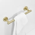 thumbnail image 4 of Towel Rack Stainless Steel Hanging 30cm Single Bar Shower Towels Rod Holder Wall Mounted Storage Shelf Bathroom Accessories, 4 of 7