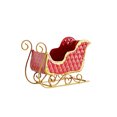 thumbnail image 2 of Vintage Iron Christmas Sleigh Candy Dish for Mantel Decor and Holiday Table Centerpiece, 2 of 6