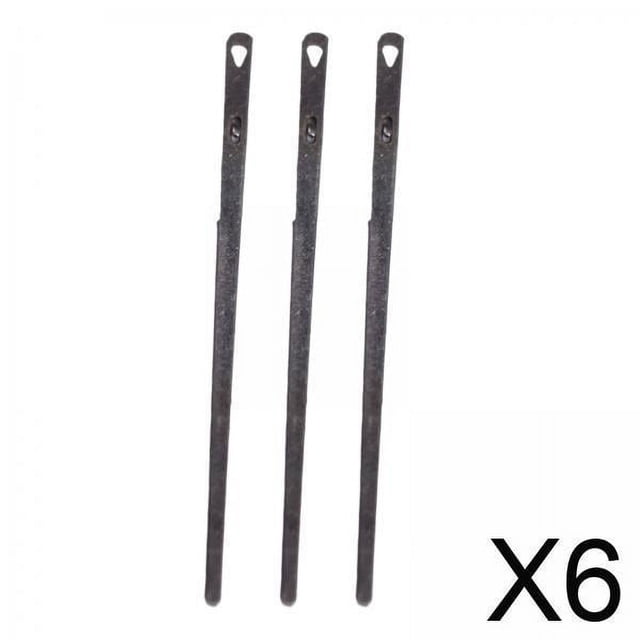 6x3x Cordones Nee Dle Accesorios De Costura Reparación Para Guantes De Béisbol Cuero DIY