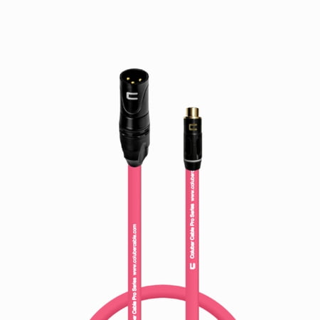 Coluber Cable Unbalanced XLR Cable Male to RCA Female Audio Music Connector