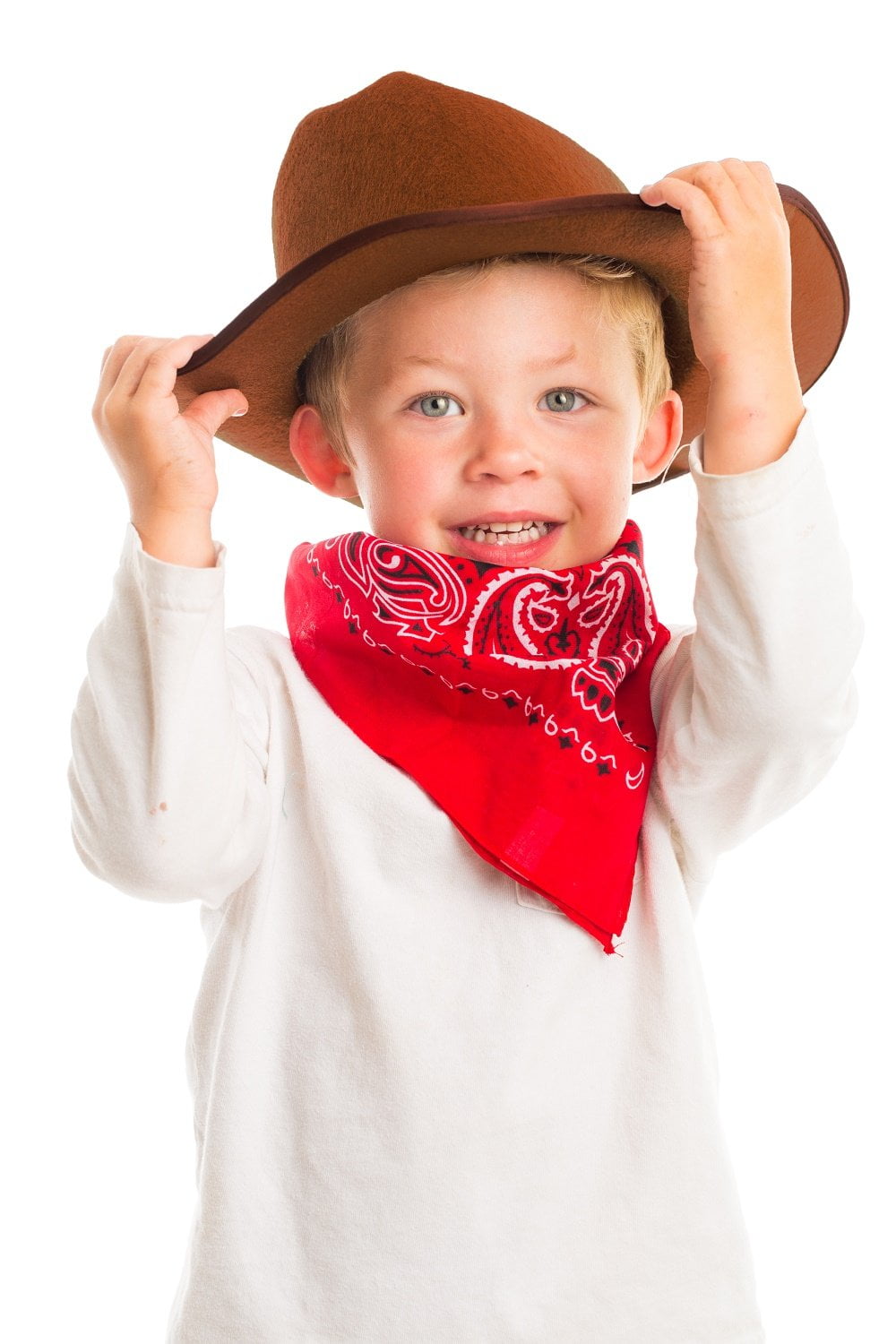 Aeromax ARX-CBBR-HAT-C Aeromax Junior Cowboy Costume Hat With Bandanna