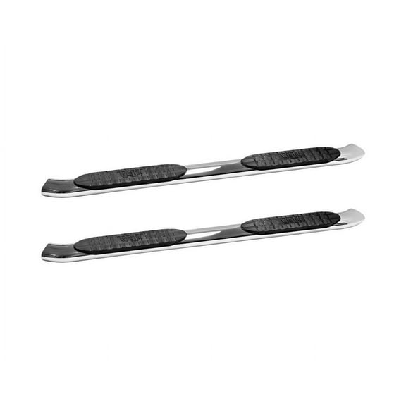 Westin 2009-2014 Ford F-150 SuperCrew PRO TRAXX 5 Oval Nerf Step Bars - SS