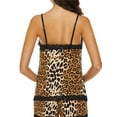 thumbnail image 6 of KISSGAL Women Cami Pajamas Set Lace Trim Sleepwear Sexy Pjs with Shorts Soft Nightwear, 6 of 7