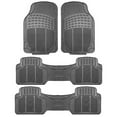 thumbnail image 1 of FH Group F11306GRAY-3ROW Floor Mat (Trimmable Heavy Duty 3 Row SUV All Weather 4pc Full Set - Gray), 1 of 6