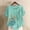 Mint Green#women boho blouse, variant on Petite Women's Boho Floral Print Short Sleeve Loose Casual Work Blouses Spring Summer Bohemian Tops Green,S