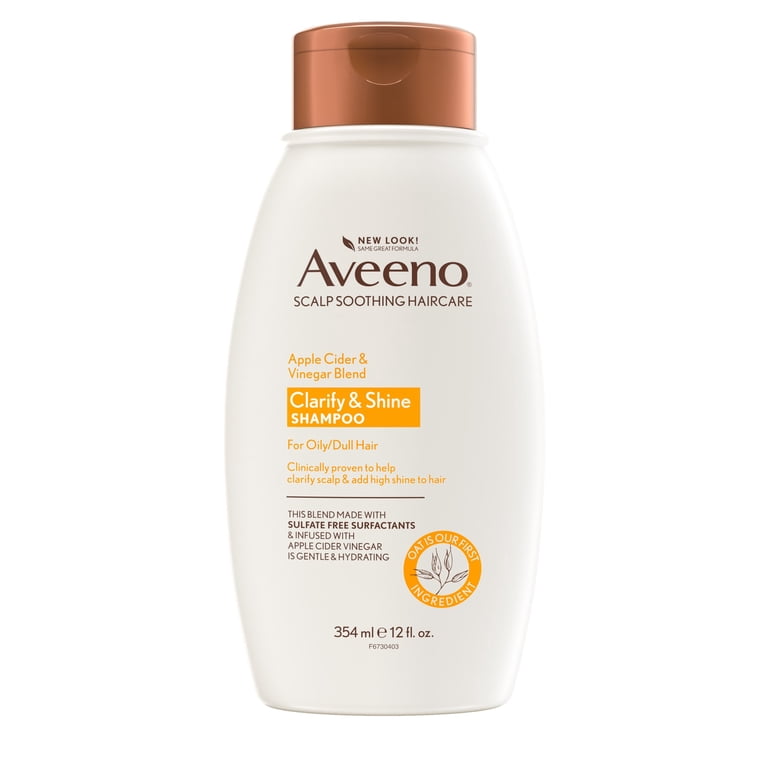 Aveeno Apple Cider Vinegar Blend Shampoo, Clarifying, 12 oz photo 6