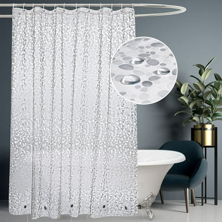 Long Shower Curtain Liner 72x75 Inch, 72 X 75 Shower Curtain Liner