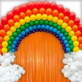 thumbnail image 4 of 2 Pack Orange Fringe Backdrop Curtains, Orange Streamers Party Backdrop, Party Decorations For Birthday, Holidays, Parties & More, 4 of 6