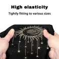 thumbnail image 7 of HELLHERO Black Gold Sun ThemeNon-Slip Cover Backrest Covers Seat Back Covers & Easy Installation Stretchable Material and Sun & Dust Protector for Seniors, 7 of 7