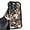 Black, variant on Phone Case for Women/Girls, Retro Flower Shockproof Bumper Soft Matte Case for iPhone Compatible with iPhone 15 Pro, Black