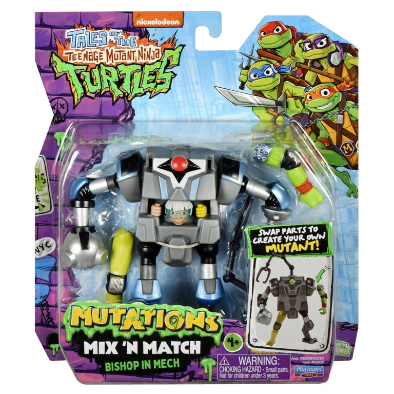 Teenage Mutant Ninja Turtles Action Figure 4.5‚Äù Bishop Basic