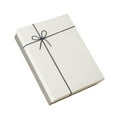 thumbnail image 1 of Caja de regalo vacía Caja de regalo Día de la Madre para cumpleaños Aniversario San Valentín Blanco y gris, 1 of 9