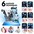 thumbnail image 6 of 2026 Upgraded Massage Chair Full Body Zero Gravity 4D SL Track Yoga Stretching, AI Voice, Pro White, 6 of 11