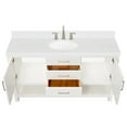 thumbnail image 6 of Ariel R060scqovo Bayhill 60" Free Standing Single Basin Vanity Set - White, 6 of 7