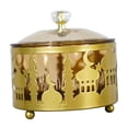 thumbnail image 2 of Lipstore Sugar Bowl European Canister Seasoning Box for Restaurant Coffee Bar Kitchen Gold, 2 of 8