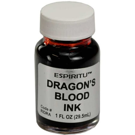 Party Games Accessories Halloween Séance Spell Writing Ink Dragons Blood 1oz Bottle