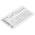 thumbnail image 2 of Inteprter RV Checklist Note Boar Plastic RV Checklist Memo Portable RV Checklist Notepad Reutilizable Checklist Note Pad Notebook para el hogar Cocina cartulina Numero 3, 2 of 6