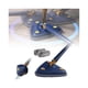 thumbnail image 1 of Telescopic Triangle Mop 360 Rotatable Adjustable Cleaning Mop for Tub/ Tile/ Floor/ 130CM Handle Reusable Spin Mop, 1 of 5