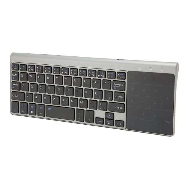 Teclado inalámbrico con panel táctil, teclado inalámbrico de 2,4G, teclado inalámbrico con panel táctil impulsado por el rendimiento
