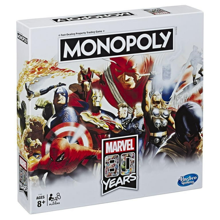 Monopoly: Marvel 80 Years Edition Board Game - Walmart.com