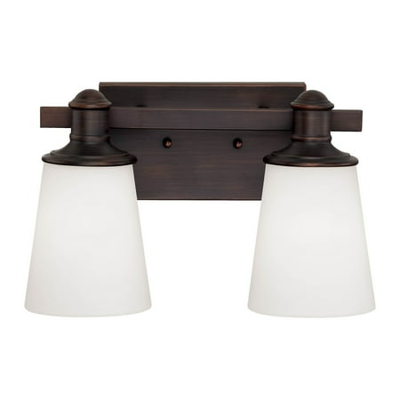 

Millennium Lighting Cimmaron 2 Light Vanity Fixture in Rubbed Bronze