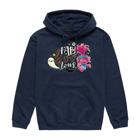 Trolls Movie - Halloween - FabBOOlous - Poppy - Men's Pullover Hooded Fleece Sweatshirt